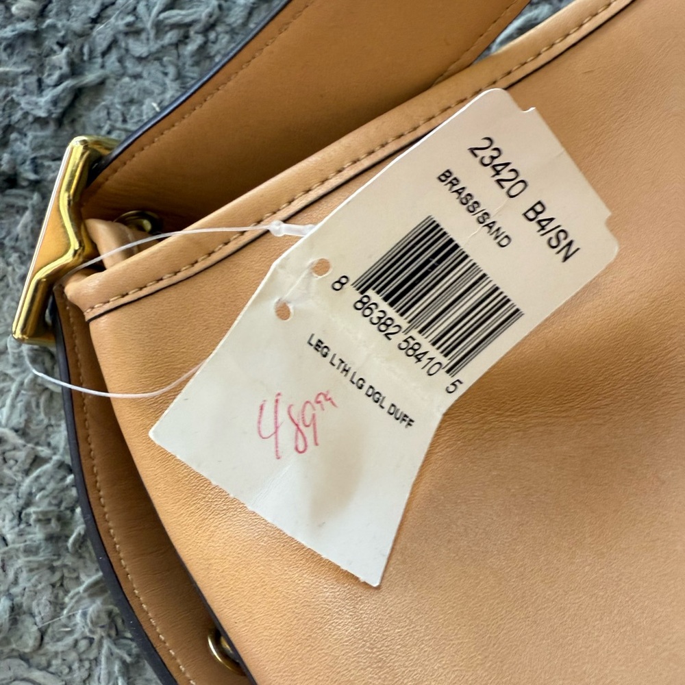 Coach LEGACY LARGE DOG LEASH DUFFLE 23420 | REED KRAKOFF ERA | SAND LEATHER 2013 - Picture 11 of 16